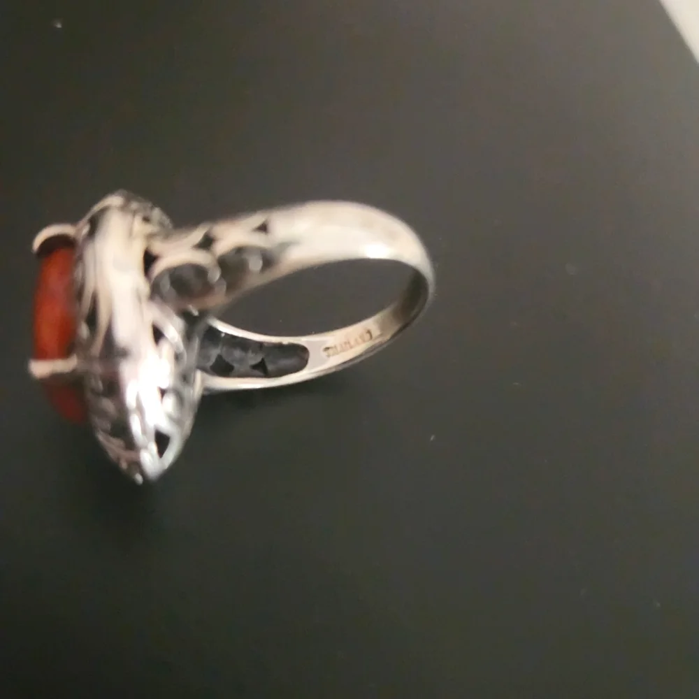 Vintage Sterling Silver Spiny‎ Oyster